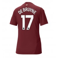 Manchester City Kevin De Bruyne #17 3rd trikot Frauen 2024-25 Kurzarm